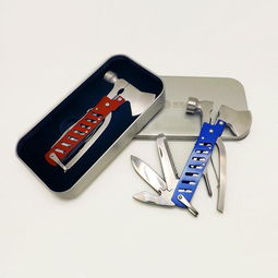 广告促销礼品新选择 多功能锤——集野营、户外、汽车求生于一身的全能工具